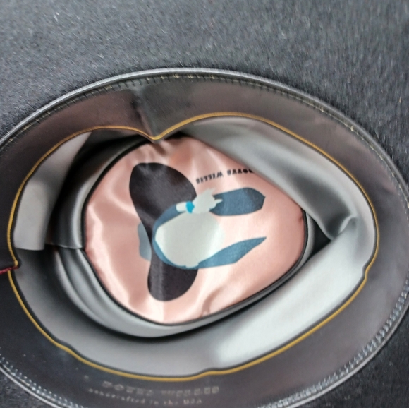 A Botts Willis Black Beaver Blend Custom Made Hat - Picture 5 of 8